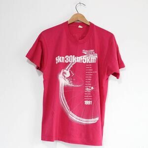 Vintage Coors Light Biathlon Series 1991 T Shirt Large